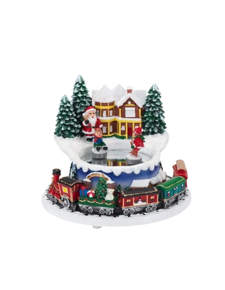 Henriette - Christmas Village Carillon -Ice Skaters