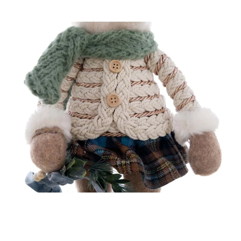 Blanc MariClò - Decoro Cervo - H 44 cm