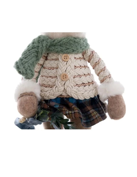 Blanc MariClò - Decoro Cervo - H 44 cm