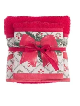 Blanc MariClò - Coppia Spugna Favola di Natale - Fiocco