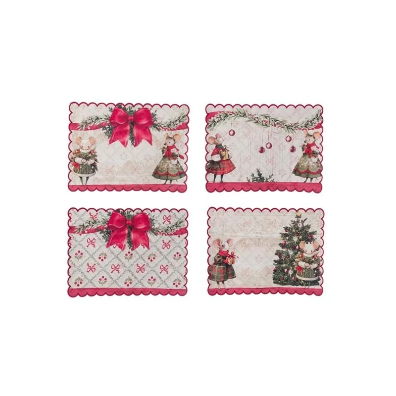 Blanc MariClò - Christmas Fairytale Placemat - D