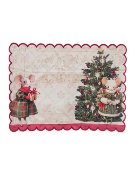 Blanc MariClò - Christmas Fairytale Placemat - D