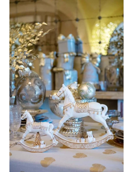 Blanc MariClò - Decoro Cavallo a Dondolo