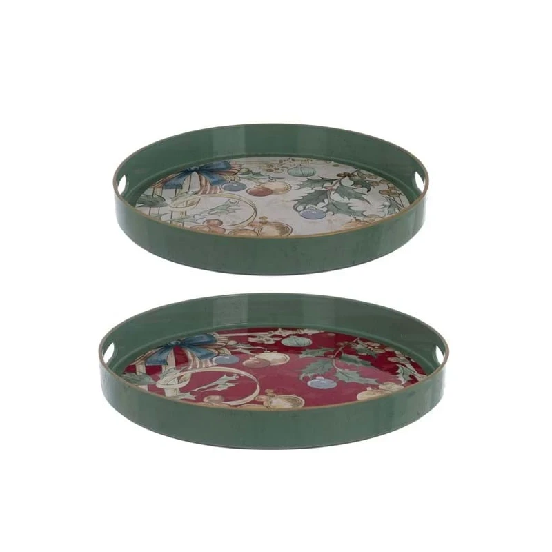 Blanc MariClò - Dream Weaves Round Tray - Ivory