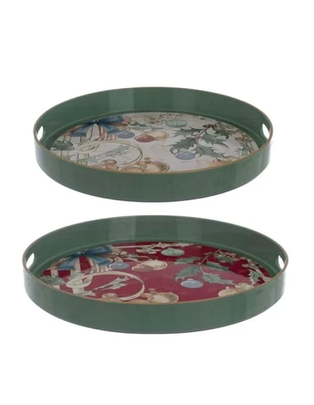 Blanc MariClò - Dream Weaves Round Tray - Ivory