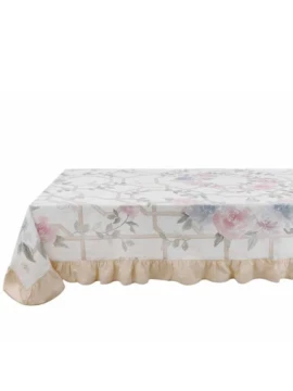 Blanc MariClò - Tovaglia con Gala Floral Twist - 180 x 230 cm