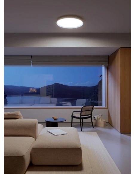 Redo Group - Dama Ceiling Lamp - Matt White / Gold