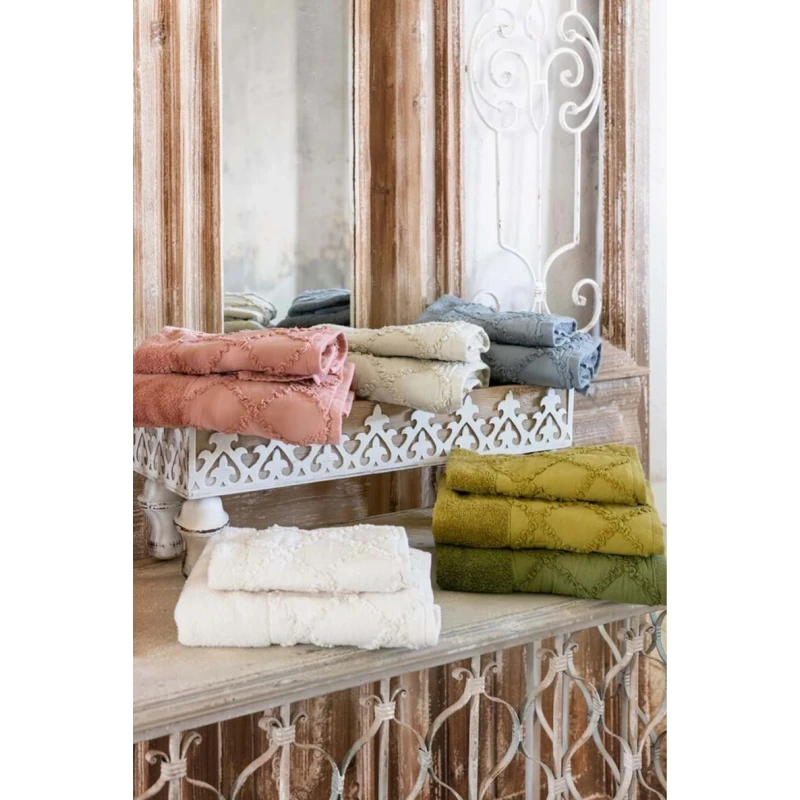 Blanc MariClò - Pair of Weaving Sponges - Green