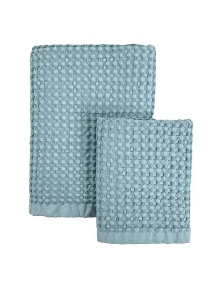 Blanc MariClò - Coppia Spugna Nido Apone - Turchese