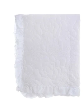 Blanc MariClò - Trapunta con Gala Camelia Collection - Bianco