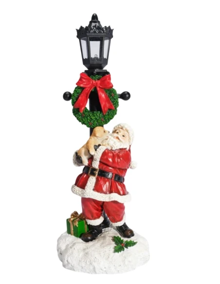 Henriette - Santa Claus Decoration with Light - X'Mas Dreams