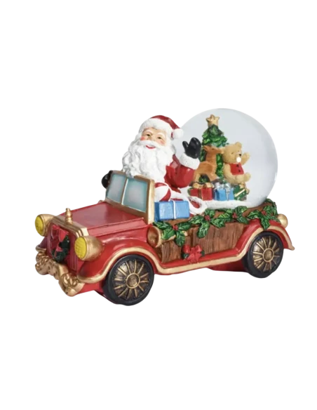 Henriette - Car Globe Music Box with Lights and Music - Magic X'Mas