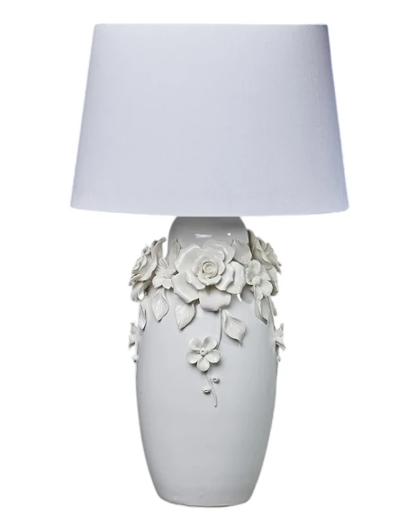 Henriette - Petals Table Lamp - White