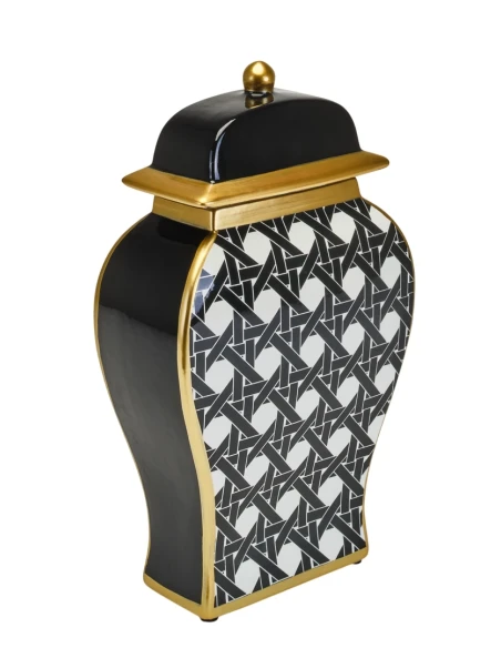 Henriette - Potiche Paglia di Vienna - H 39 cm