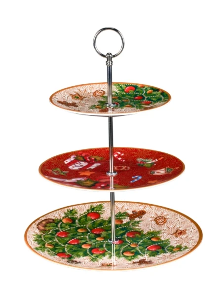 Henriette - Joy 3-Tier Cake Stand - Ø 27 x H 33 cm