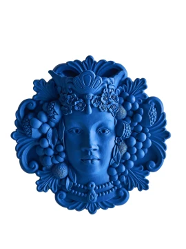 Henriette - iMori Wall Decoration - Blue Female