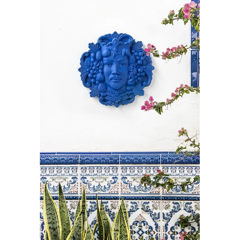 Henriette - iMori Wall Decoration - Blue Female