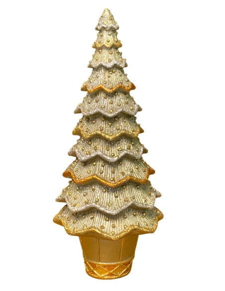 Henriette - Christmas Tree - Gold Silver