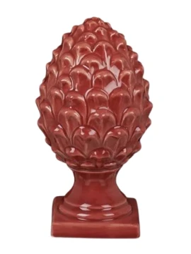 Henriette - Pigna in Porcellana - Rosso