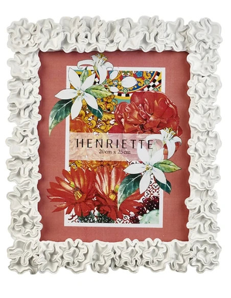 Henriette - White Moss Frame - Ostuni