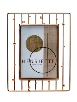 Henriette - Gold Metal Polka Dot Frame - Symphonies