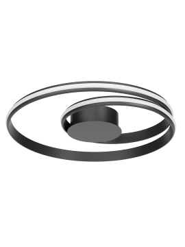 Redo Group - Torsion Lampada da Soffitto - Nero Opaco