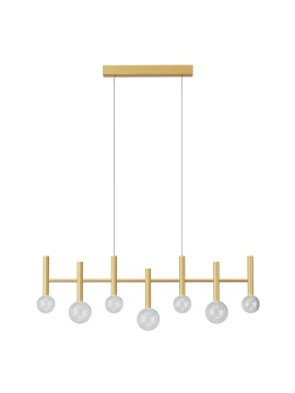 Redo Group - Bolla Linear Pendant Lamp - Matte Gold