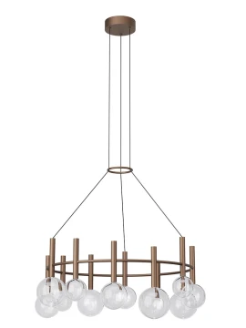 Redo Group - Bolla Circular Pendant Lamp - Coffee