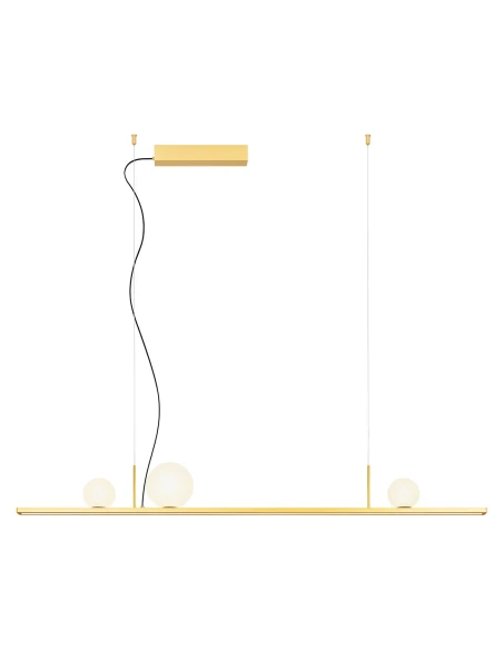 Redo Group - Dune Pendant Lamp - Gold-Plated Brass