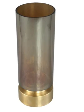 PTMD - Vaso / Portacandele Rotondo Morrible - Ambra