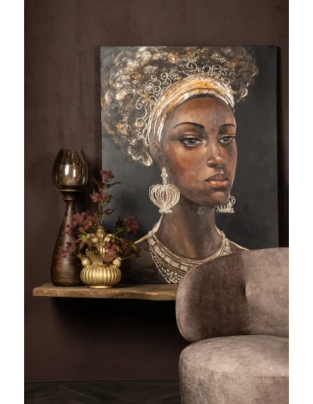 PTMD - Jeorgia Canvas - Shiny Gold Woman