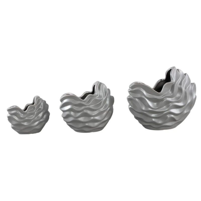 PTMD - Kaylagh Vase - Grey