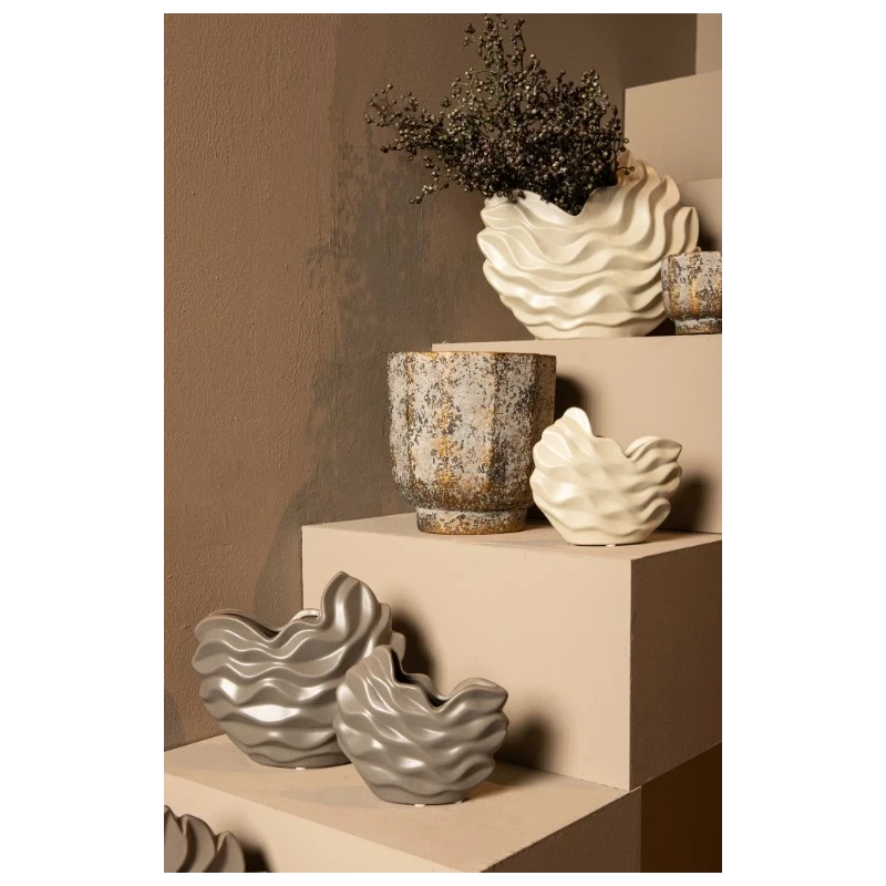 PTMD - Kaylagh Vase - Grey