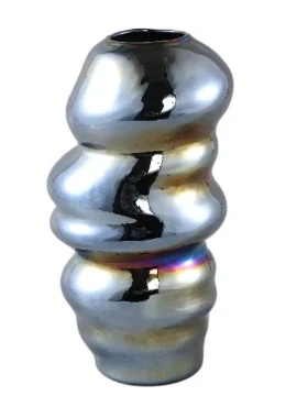 PTMD - Orietta Vase - Blue Glass