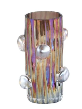 PTMD - Parke Vase - Brown Glass