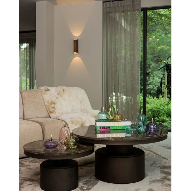 PTMD - Breght Coffee Table - Brown and Black