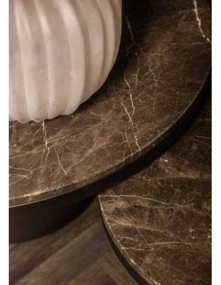 PTMD - Breght Coffee Table - Brown and Black