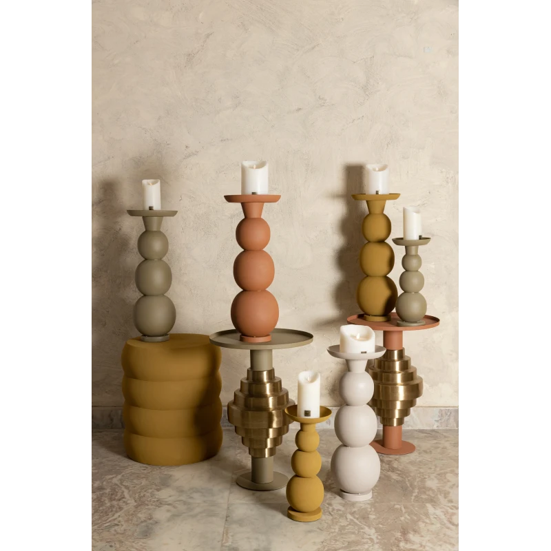 PTMD - Shannan Candle Holder - Cream