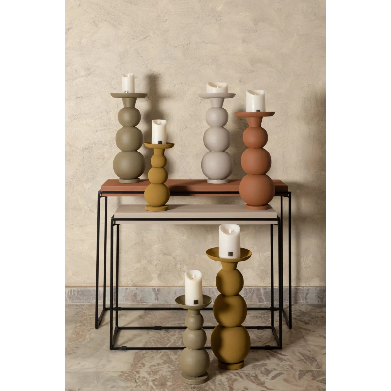 PTMD - Shannan Candle Holder - Cream