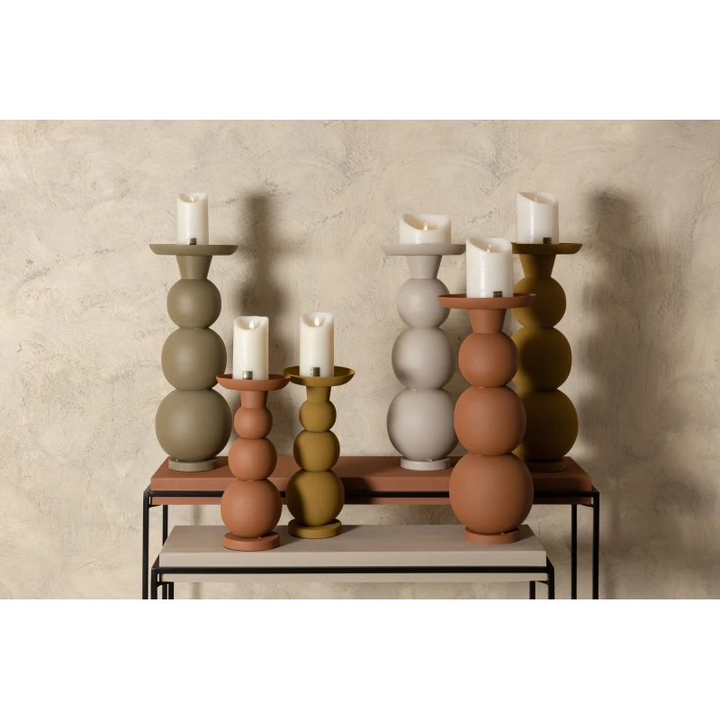 PTMD - Shannan Candle Holder - Cream