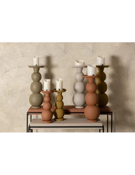 PTMD - Shannan Candle Holder - Cream