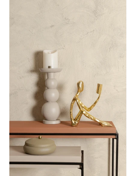 PTMD - Shannan Candle Holder - Cream