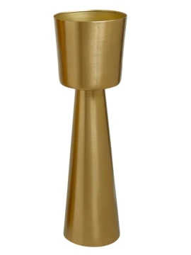 PTMD - Egson Porta Vaso con Piede - Oro