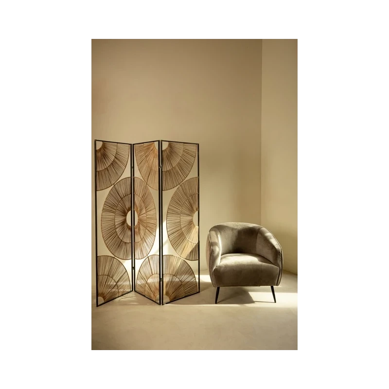 PTMD - Vinn Armchair - Dove Grey Velvet