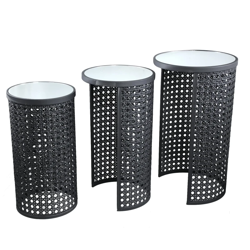 PTMD - Set of 3 Jinda Coffee Tables - Grey