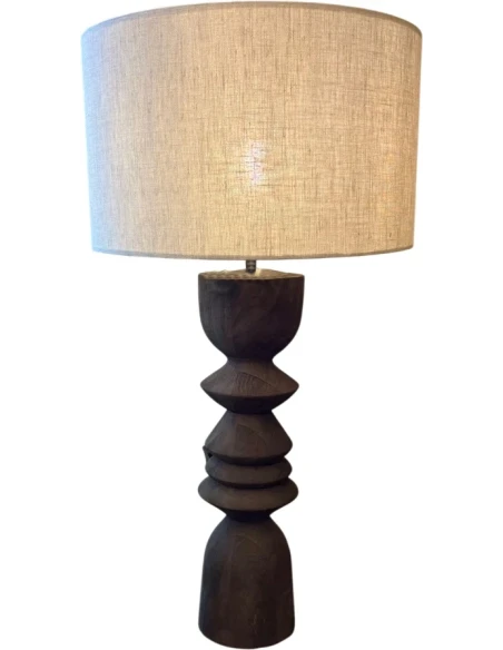 PTMD - Elaine Mango Wood Table Lamp
