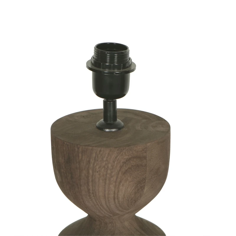 PTMD - Lampada da Tavolo Elaine in Legno di Mango