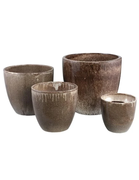 PTMD - Aleix Cachepot - Brown Ceramic