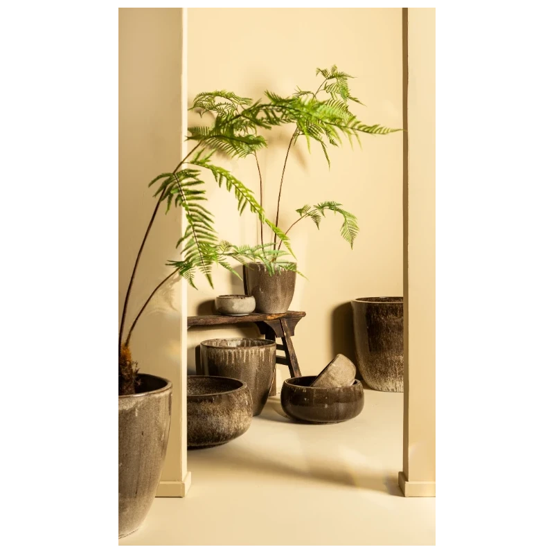 PTMD - Aleix Cachepot - Brown Ceramic