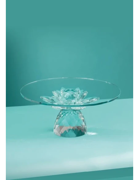 Ottaviani - Crystal Cake Stand - Ø 30 x H 14 cm